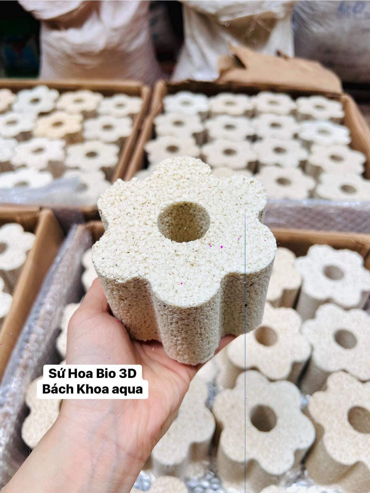 Sứ thanh hoa Bio 3D cho bể cá